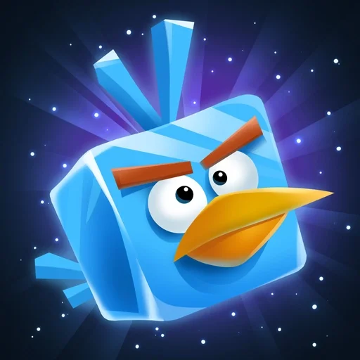 🌌 Стикер «Ice bird» для Telegram