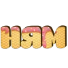 🤩 Эмодзи «Буквы из мороженого» для Telegram