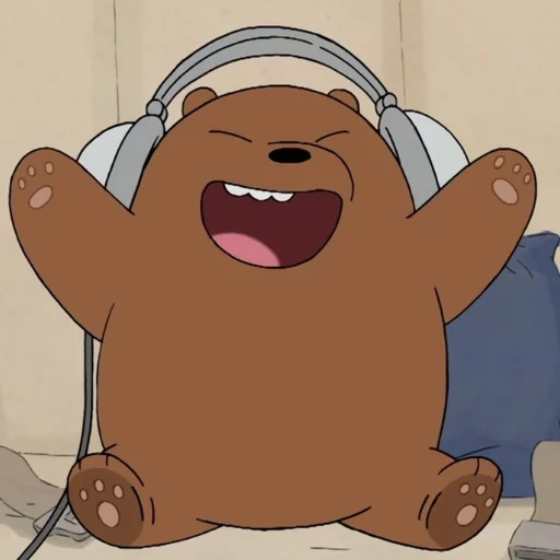 🎧 Стикер «ice bwear!!» для Telegram