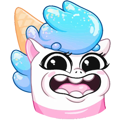 🤪 Эмодзи «Мороженко» для Telegram