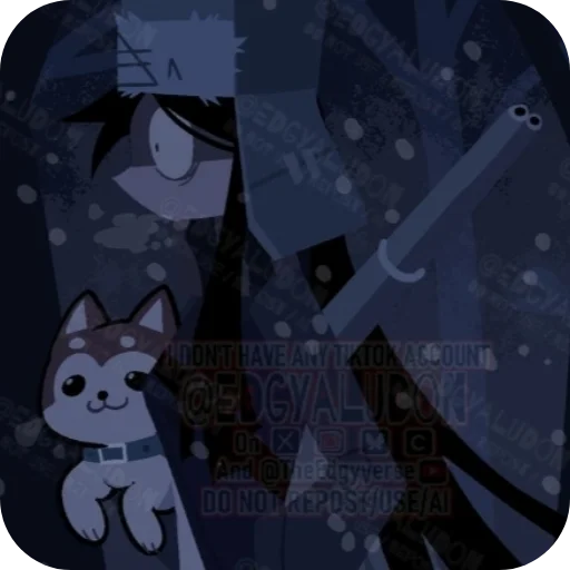 Стикер «∆iden and Katiee» для Telegram