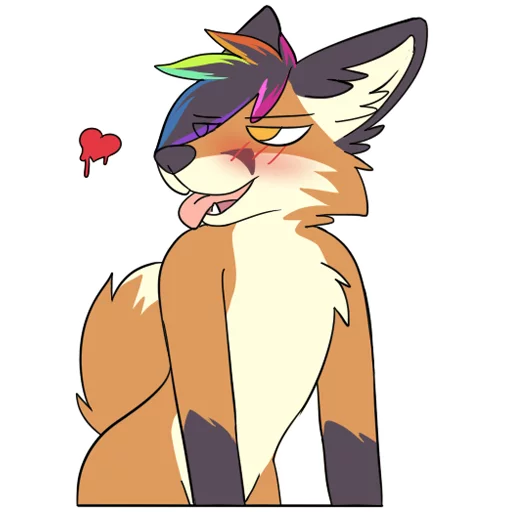 ❤ Стикер «IfritX by» для Telegram