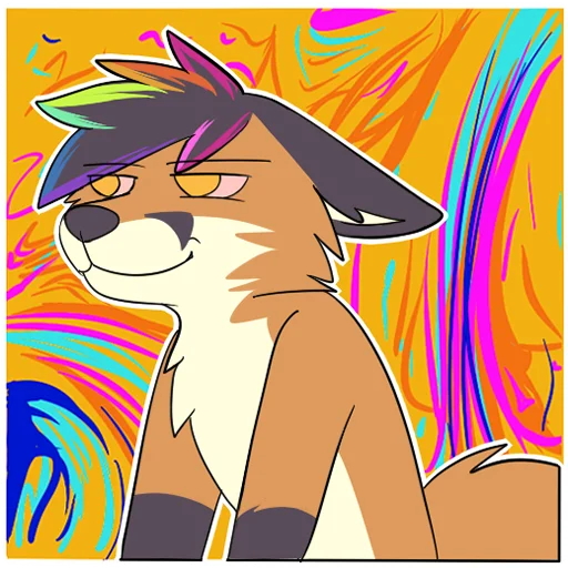 🌿 Стикер «IfritX by» для Telegram