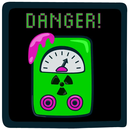 😱 Стикер «Game Over» для Telegram