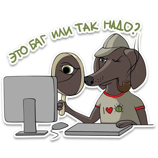 😈 Стикер «itstickers» для Telegram