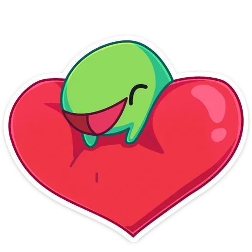 ❤️ Стикер «Ик» для Telegram
