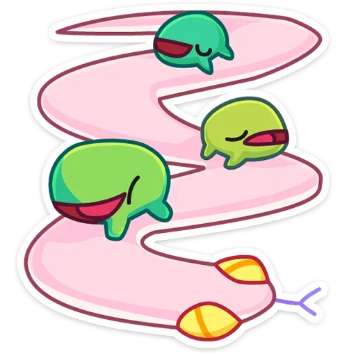 🐍 Стикер «Ик» для Telegram