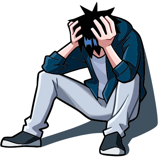 😣 Эмодзи «Икки и Мори» для Telegram