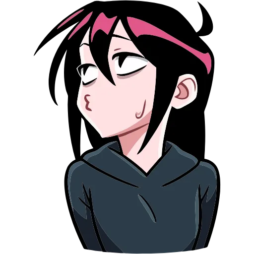 😙 Эмодзи «Икки и Мори» для Telegram