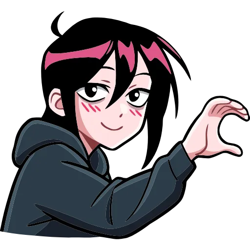 🫶 Эмодзи «Икки и Мори» для Telegram