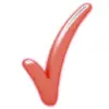 🟠 Эмодзи «Red #colors #red #cute» для Telegram