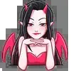 😏 Эмодзи «Red #colors #red #cute» для Telegram