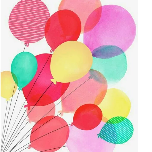 🎈 Стикер «Illustrations» для Telegram