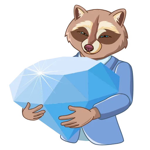 Стикерпак Я люблю TON для Telegram — скачать