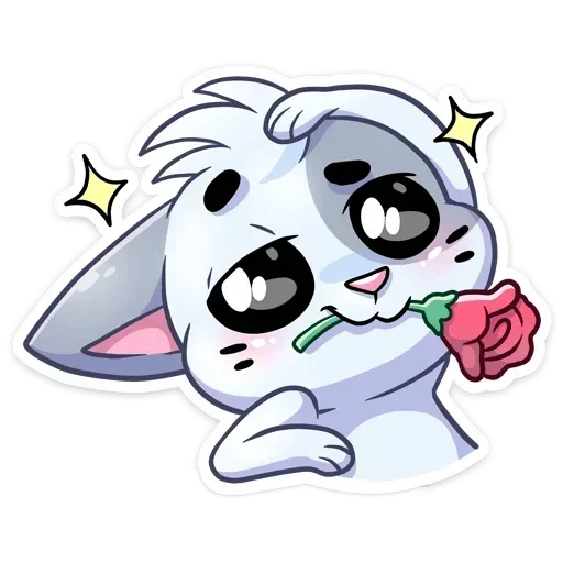 🌹 Стикер «Бисквитный Рай» для Telegram