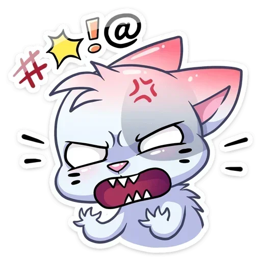 😡 Стикер «Бисквитный Рай» для Telegram