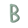 ☕️ Эмодзи «Буквы в двух цветах, смайлики и иконки» для Telegram