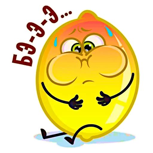 🤢 Стикер «Те самые имбирь с лимоном» для Telegram