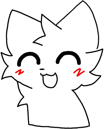 Стикерпак Silly cat для Telegram — скачать