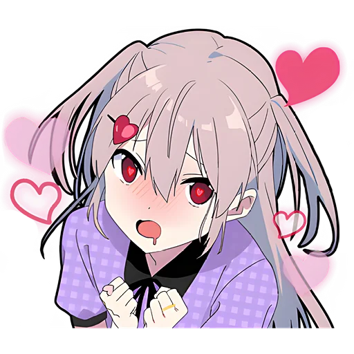 🥰 Стикер «Ями тян» для Telegram