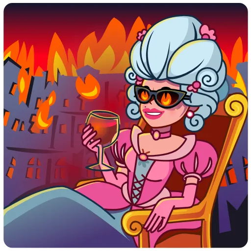 🔥 Эмодзи «Шальная императрица» для Telegram