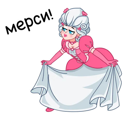 😌 Эмодзи «Шальная императрица» для Telegram