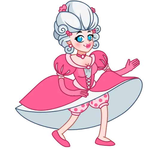 💃 Эмодзи «Шальная императрица» для Telegram