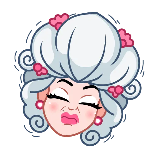 🫨 Эмодзи «Шальная императрица» для Telegram