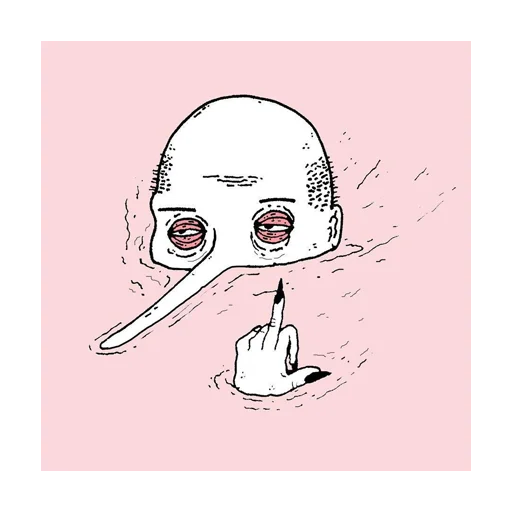 🖕 Стикер «youcanchangethisanytime» для Telegram