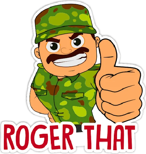 🇮🇳 Стикер «Indian Army •» для Telegram