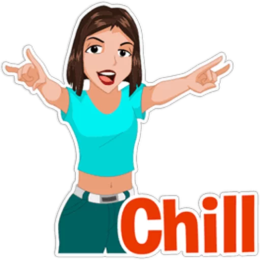 😃 Стикер «indian girls» для Telegram