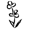 🌱 Эмодзи «𝖎𝖓𝖐 𝖋𝖑𝖔𝖜𝖊𝖗𝖘» для Telegram
