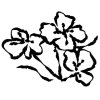 🌱 Эмодзи «𝖎𝖓𝖐 𝖋𝖑𝖔𝖜𝖊𝖗𝖘» для Telegram