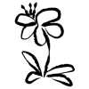 🌱 Эмодзи «𝖎𝖓𝖐 𝖋𝖑𝖔𝖜𝖊𝖗𝖘» для Telegram