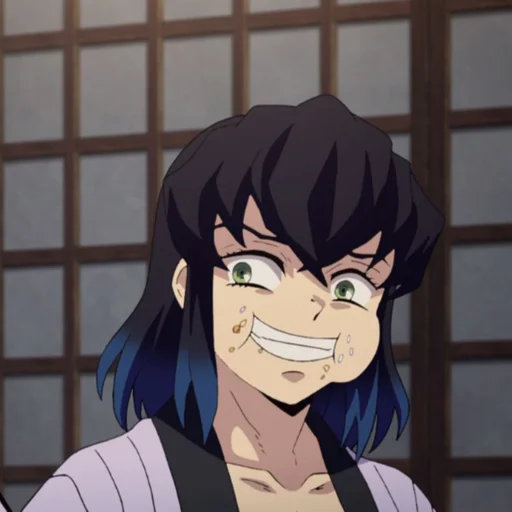 ⚔ Стикер «`Inosuke Hashibira.» для Telegram