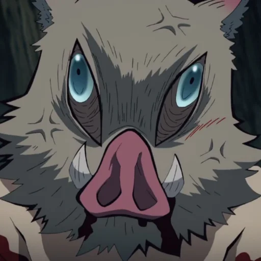 ⚔ Стикер «`Inosuke Hashibira.» для Telegram