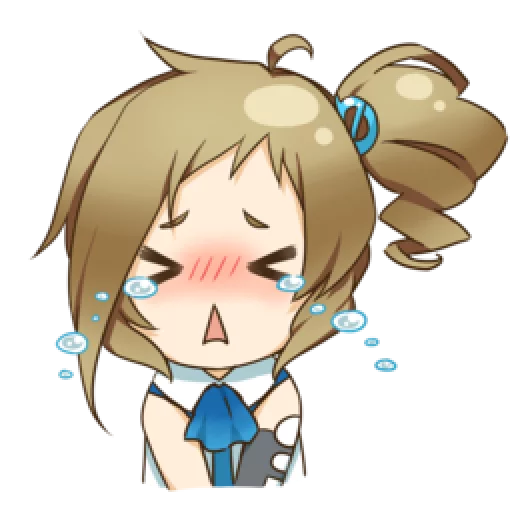 😢 Стикер «Inori Aizawa» для Telegram