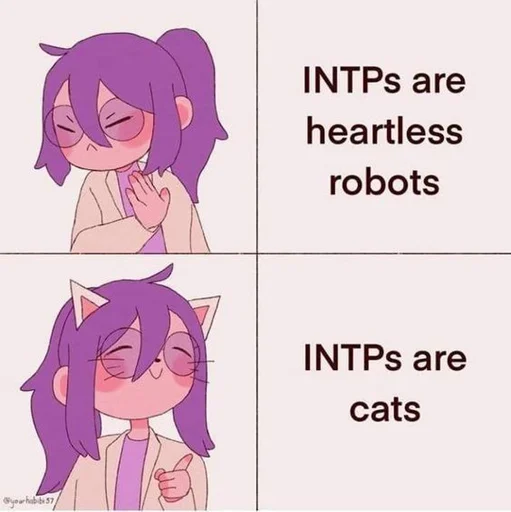 Стикерпак INTP для Telegram — скачать