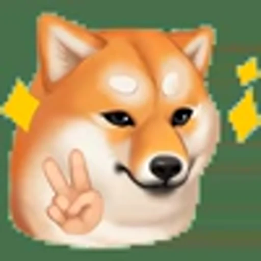 ✌ Эмодзи «Ину» для Telegram