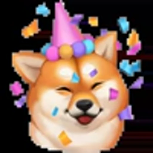 🥳 Эмодзи «Ину» для Telegram