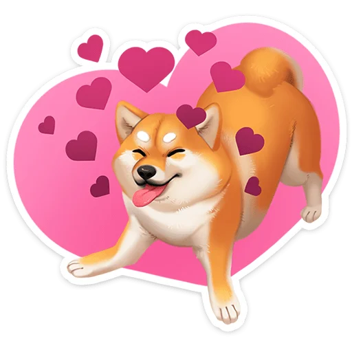 🥰 Стикер «Ину» для Telegram