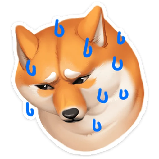 😓 Стикер «Ину» для Telegram