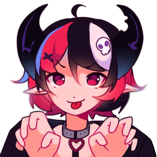😈 Стикер «Отклонёнка - Иори» для Telegram