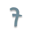 🤩 Эмодзи «Серые буквы градиент» для Telegram