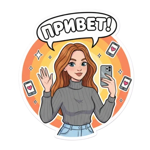 👋 Стикер «Irina» для Telegram