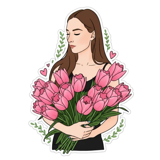 🌸 Стикер «Irina» для Telegram