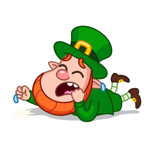 😢 Стикер «Leprechaun» для Telegram