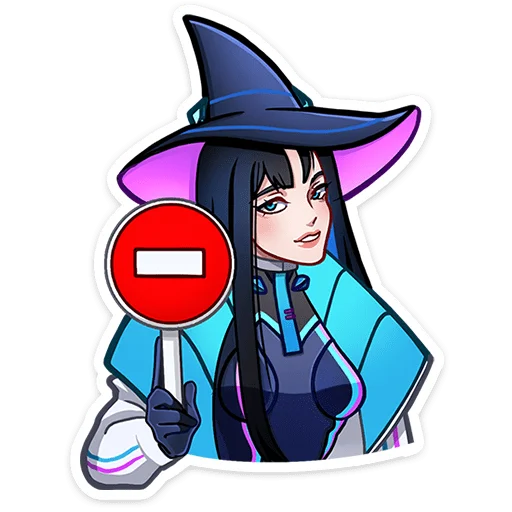 🧙 Стикер «Ирма» для Telegram