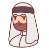 👳‍♂️ Эмодзи «🌙 Islam emoji - эмодзи на тему ислам» для Telegram