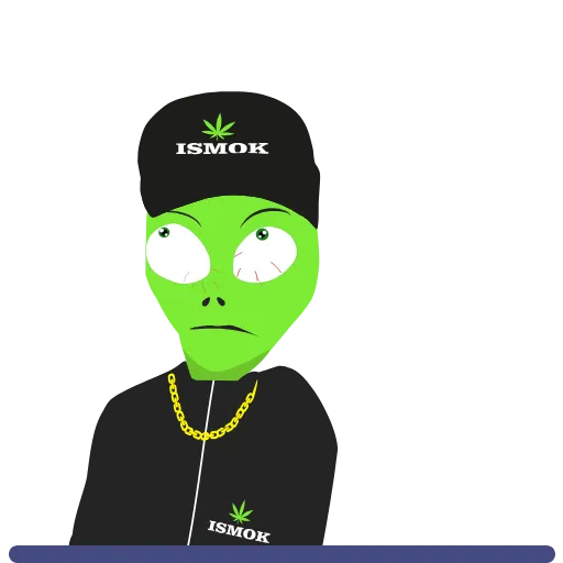 🙄 Стикер «ismok420» для Telegram